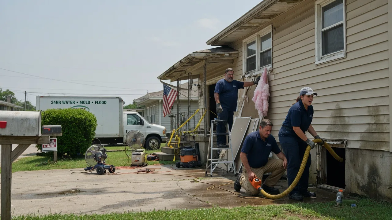 Water Damage Repair in Mistletoe, KY near me